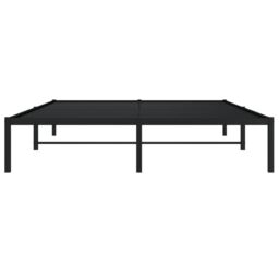 Berkfield Home Metal Bed Frame Black 160x200 cm - thumbnail 5