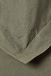 Homescapes Linen Oxford Pillowcase, King in Khaki - thumbnail 6