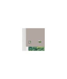 New Edge Blinds Square Eyelet Edge Roller Blind 165cm Drop Natural - Size: 120 cm width x 165 cm drop - thumbnail 2