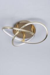 BHS Lighting Eero Flush Ceiling Light in Gold - thumbnail 2