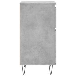 Berkfield Home Sideboard Concrete Grey 40x35x70 cm Engineered Wood - Size: 40 x 35 x 70 cm - thumbnail 7