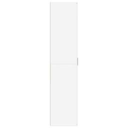Berkfield Home Shoe Cabinet White 80x39x178 cm Engineered Wood - Size: 80 x 39 x 178 cm - thumbnail 4