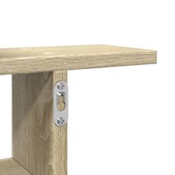 Berkfield Home Durable Wall Shelves 2 pcs Sonoma Oak 38x12x38 cm Engineered Wood in Light Tan - Size: 38 x 12 x 38 cm - thumbnail 9