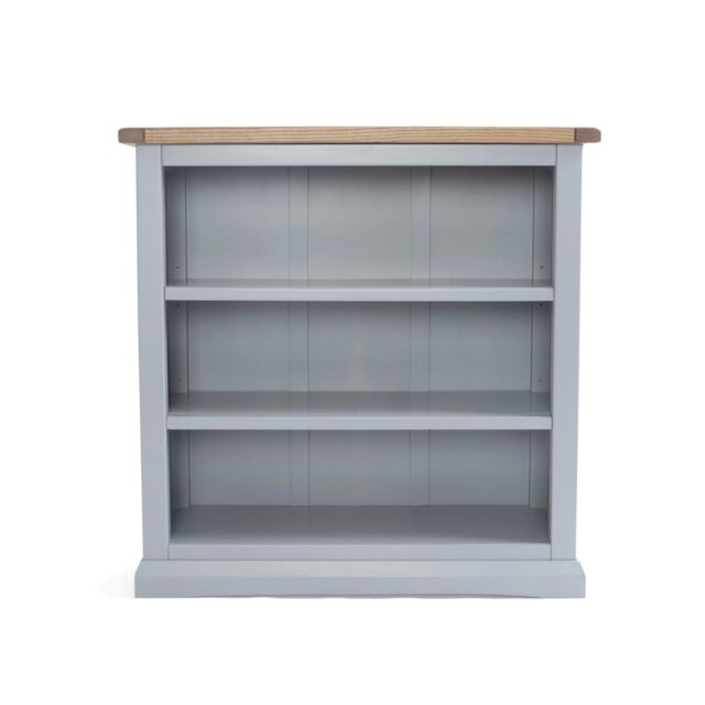 Cabinet Bits Bookcase with plinth 90x90x30cm in Grey - Size: 90 x 90 x 30 cm - image 1