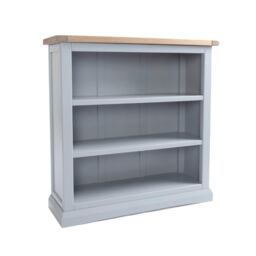 Cabinet Bits Bookcase with plinth 90x90x30cm in Grey - Size: 90 x 90 x 30 cm - thumbnail 2