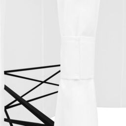 Berkfield Home Garden Marquee with Curtains 360x312x265 cm White 180 g/m ² - Size: 360 x 312 x 265 cm - thumbnail 5