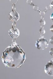 BHS Lighting Sapparia Chandelier in Silver - thumbnail 4