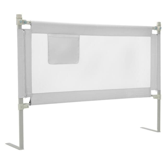 Costway 145 cm Toddler Bed Rail Infant Safety Bed Guardrail in Grey - image 1