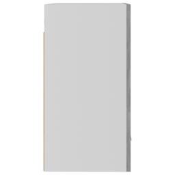 Berkfield Home Hanging Cabinets 2 pcs Concrete Grey 50x31x60 cm Engineered Wood - Size: 50 x 31 x 60 cm - thumbnail 9