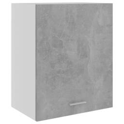 Berkfield Home Hanging Cabinets 2 pcs Concrete Grey 50x31x60 cm Engineered Wood - Size: 50 x 31 x 60 cm - thumbnail 7