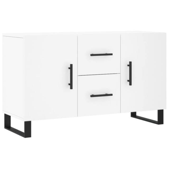 Berkfield Home Sideboard White 100x36x60 cm Engineered Wood - Size: 100 x 36 x 60 cm - image 1