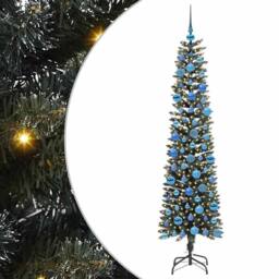Berkfield Home Elegant Artificial Christmas Tree with Stand Green 50.5 x 50.5 x - thumbnail 3