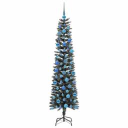 Berkfield Home Elegant Artificial Christmas Tree with Stand Green 50.5 x 50.5 x - thumbnail 4