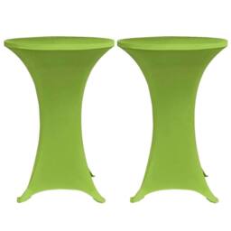 Berkfield Home Stretch Table Cover 2 pcs 70 cm Green - thumbnail 2