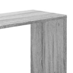 Berkfield Home Bookcase 5-Tier Grey Sonoma 45x23.5x162.5 cm Engineered Wood - thumbnail 6