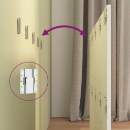 Berkfield Home Bed Headboard White 120x1.5x80 cm Engineered Wood - thumbnail 6