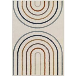 THE RUGS Adventures Kids Rainbow Rug & Runner Polypropylene Short Pile Rug - Size: 120 cm x 170 cm - thumbnail 1