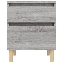 Berkfield Home Bedside Cabinets 2 pcs Grey Sonoma 40x35x50 cm - Size: 40 x 35 x 50 cm - thumbnail 6