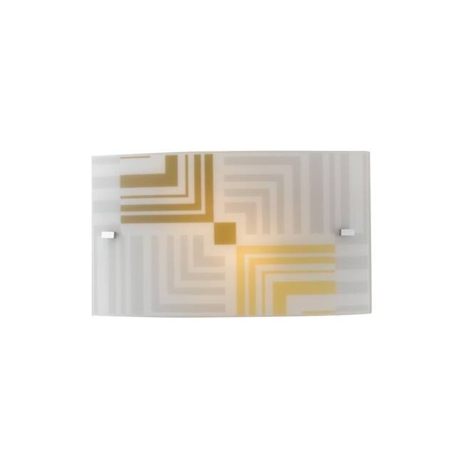Netlighting SEVENTY Flush Wall Light White 35x20cm - Size: 35x20 cm - image 1