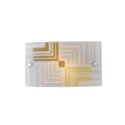 Netlighting SEVENTY Flush Wall Light White 35x20cm - Size: 35x20 cm