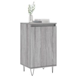 Berkfield Home Sideboards 2 pcs Grey Sonoma 40x35x70 cm Engineered Wood in Brown - Size: 40 x 35 x 70 cm - thumbnail 3
