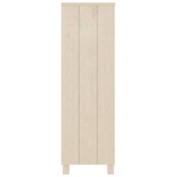Berkfield Home Book Cabinet HAMAR Honey Brown 85x35x112 cm Solid Wood Pine - Size: 85 x 35 x 112 cm - thumbnail 4