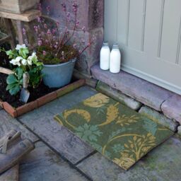Artsy Mats William Morris Blue Doormat (60 x 40cm) in Brown - Size: 40 cm x 60 cm - thumbnail 3