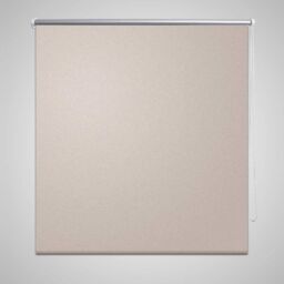 Berkfield Home Roller Blind Blackout 160 x 230 cm Beige