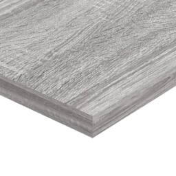 Berkfield Home Durable Wall Shelves 4 pcs Grey Sonoma 60x20x1.5 cm Engineered Wood - thumbnail 7