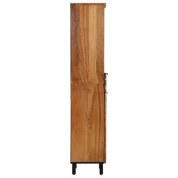 Berkfield Home Bathroom Vanity Units Natural Acacia Solid acacia wood Regular in Brown - thumbnail 4