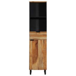 Berkfield Home Bathroom Vanity Units Natural Acacia Solid acacia wood Regular in Brown - thumbnail 3