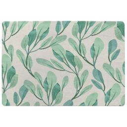 Benjamin Tate Design Watercolor Botanical Designer Rug in Natural - Size: Large - thumbnail 1