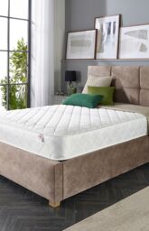 Aspire Essentials Comfort Rolled Mattress in White - Size: King - thumbnail 3
