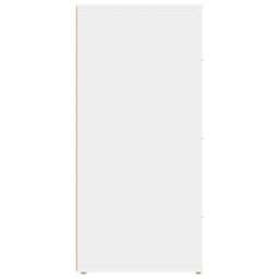 Berkfield Home Sideboard White 40x33x70 cm Engineered Wood - Size: 40 x 33 x 70 cm - thumbnail 5