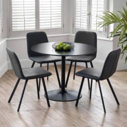 Cheshire Helmsley Premium Antique Black Dining Chairs - Set of 2 - thumbnail 5