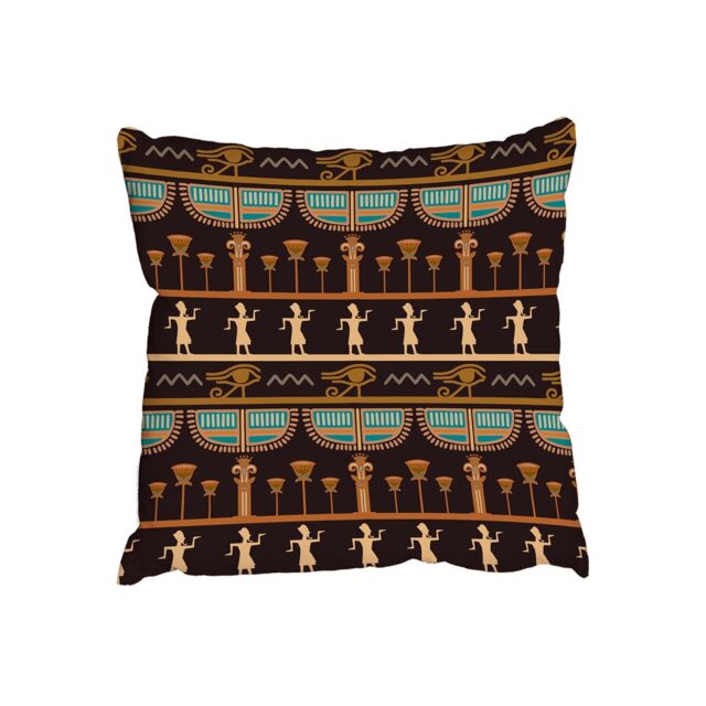 Benjamin Tate Design Cushions - Tribal Egyptian silhouettes (Cushion)