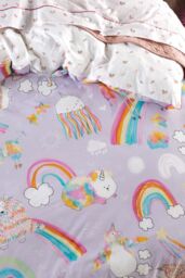 Linen House Unicorniverse Kids Duvet Cover Set - Size: Double - thumbnail 5