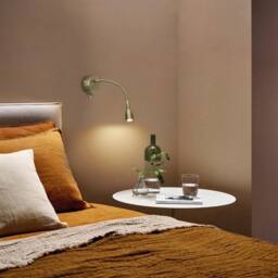 SPETLEK LED Bedside Reading Light Wall Mounted Switched WARM in Warm White - thumbnail 4
