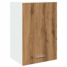 Berkfield Home Hanging Cabinet Lyon Artisan Oak 40x31x60 cm Engineered Wood in Brown - Size: 40 x 31 x 60 cm - thumbnail 2