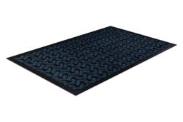 RugsX Antislip Dunlop Doormat in Blue - Size: 50 cm x 80 cm - thumbnail 3