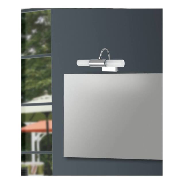 Netlighting SPOT 2 Light Bathroom Over Mirror Light Chrome 23x12.5x11.5cm in Silver - Size: 23x12.5x11.5 cm