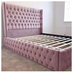 HOB Furniture Lincoln Bed in Black - Size: Double - thumbnail 4