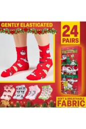 Hello Kitty Advent Calendar Socks Christmas Gift - thumbnail 4