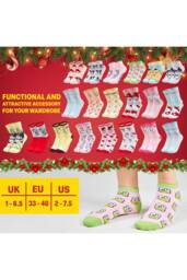 Hello Kitty Advent Calendar Socks Christmas Gift - thumbnail 6