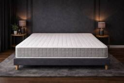 Nexus Mattresses Ltd Supportive Active Open Coil Sprung Mattress in White - Size: King - thumbnail 1
