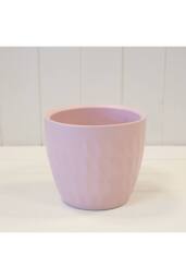 KDMD Matt Rose Griebling Ceramic Carve Pot - thumbnail 2