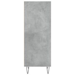 Berkfield Home Sideboard Concrete Grey 34.5x32.5x90 cm Engineered Wood - thumbnail 5
