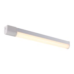Nordlux Modern Indoor Wall Light White Aluminium Intergrated LED On-Fixture Switch - Mains Powered, IP44 - thumbnail 1