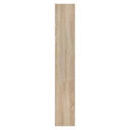 Berkfield Home Shoe Cabinet Sonoma Oak 63x24x147 cm Engineered Wood in Light Oak - Size: 63 x 24 x 147 cm - thumbnail 5