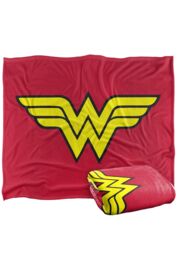 Warner Brothers Dco Logo Officially Licensed Silky Touch Super Soft Throw Blanket 152 x 127 cm in White - thumbnail 2